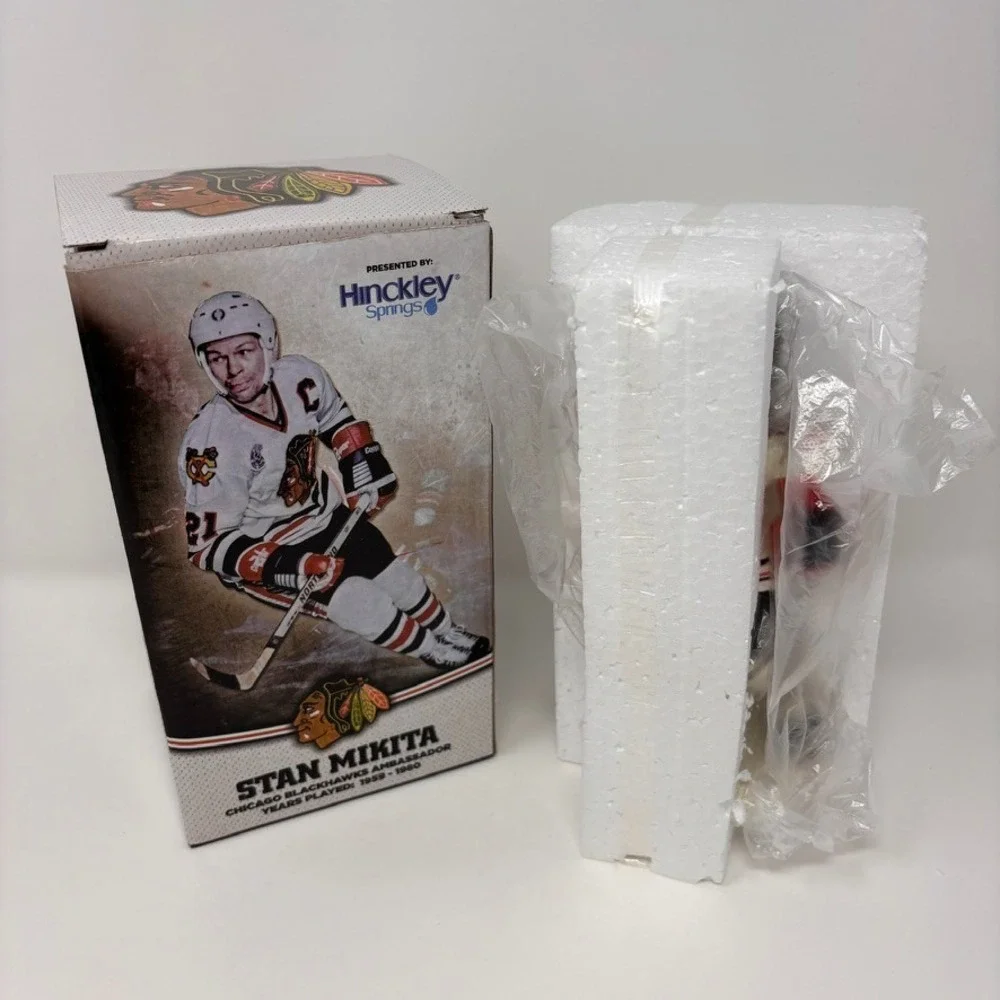 Chicago Blackhawks Stan Mikita Bobblehead Ambassador HOF SGA NEW Stosh